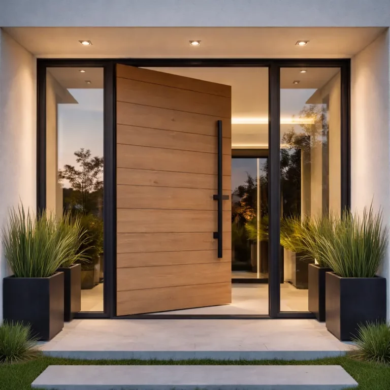 Portes d'entrée sur mesure, design et sécurisées